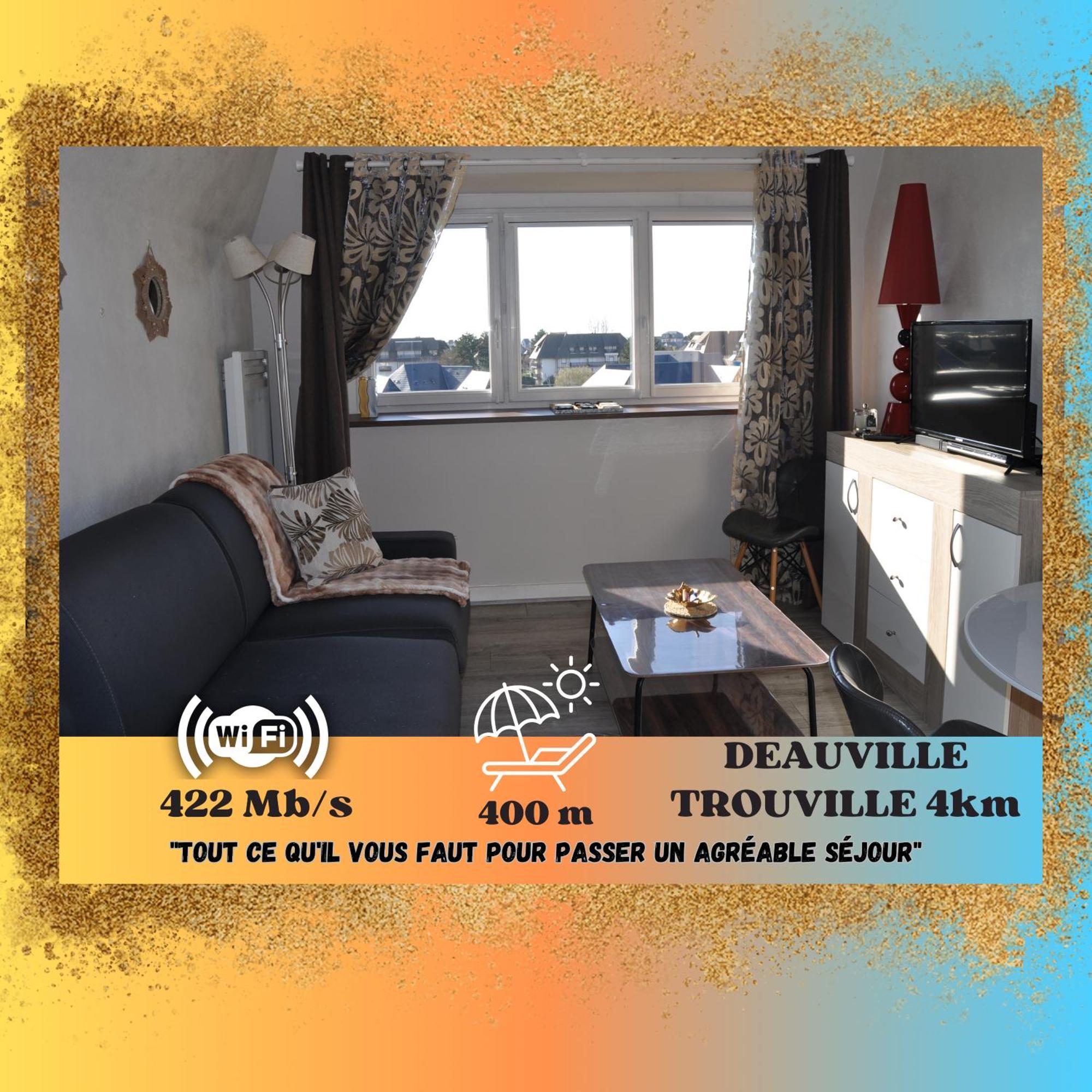 Mer Et Soleil A Blonville Sur Mer/ Deauville Екстериор снимка